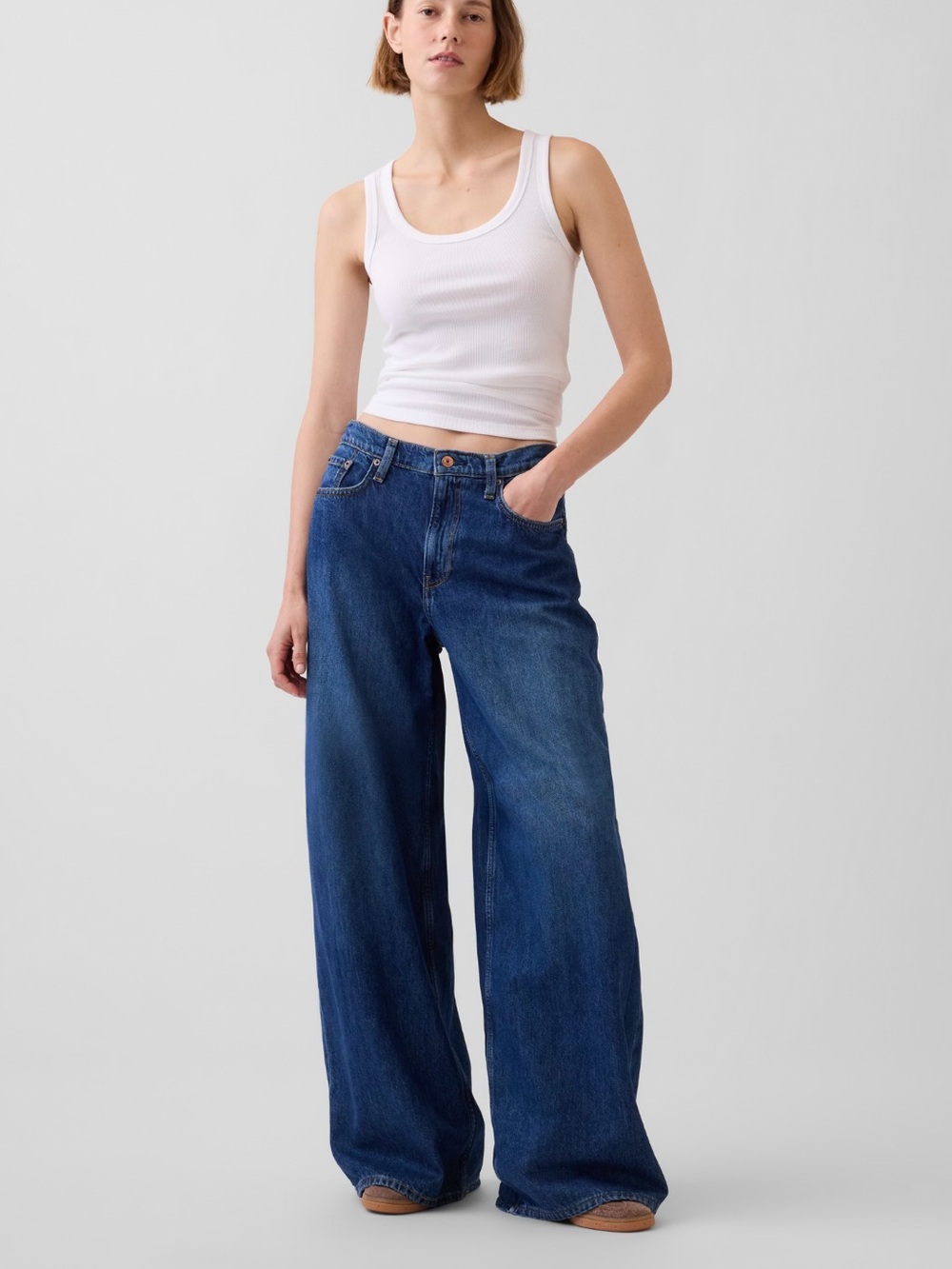 Hailey Bieber Gap Jeans. Never worn with tags
